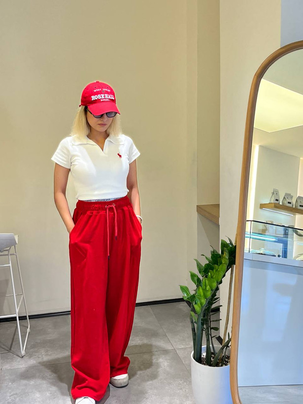 شلوار جاگر دورس دو نخ زنانه خنک تابستانه